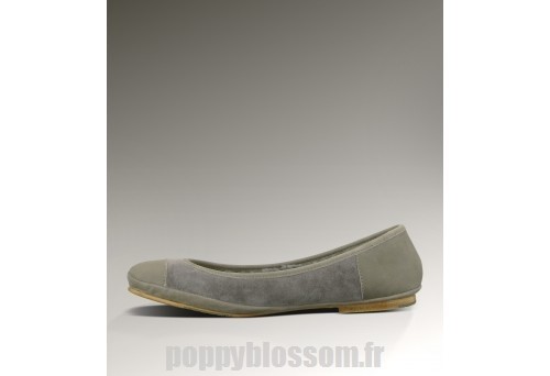 Boutique en ligne Discount Ugg-115 Elen Gris Ballerines